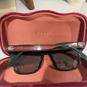 Gucci GG 0715 SA- 001 Black/Grey Green
